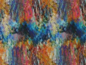 Abstract Painting Cotton Print