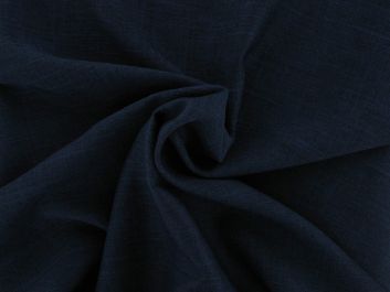 Anvi Viscose Linen Melange Blend, Navy