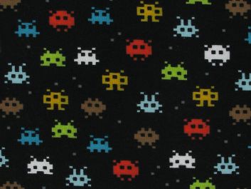 Arcade Game Organic Cotton Jersey