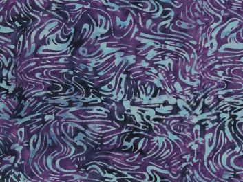Bali Batik Cotton, Marble, Purple