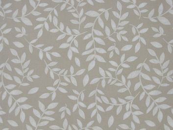 Birch Cotton Curtain Fabric, Linen