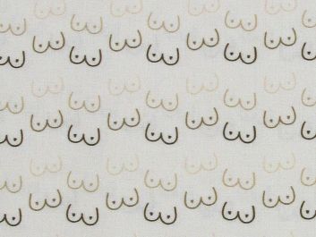 Boobies Digital Cotton Print
