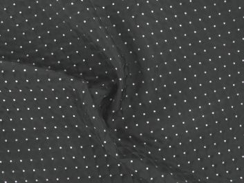 Brocade Squares - Black with Silver