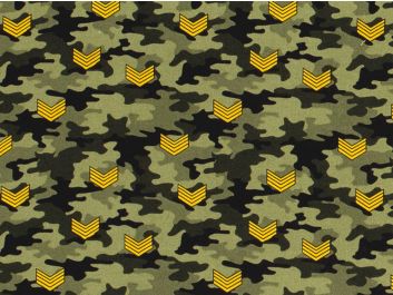 Camouflage Brigade Cotton Poplin Print, Jungle