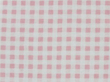 Candy Check Brushed Cotton Rich Winceyette, Baby Pink
