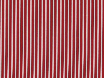 Candy Stripe Cotton Poplin, Red