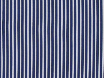 Candy Stripe Cotton Poplin, Royal