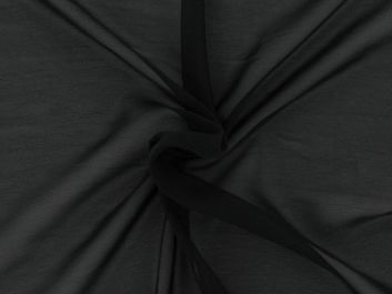 Cationic Yoryu Chiffon, Black
