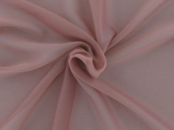 Cationic Yoryu Chiffon, Dusky Pink