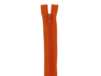 Closed End Dress Zip 18 Inch, Orange