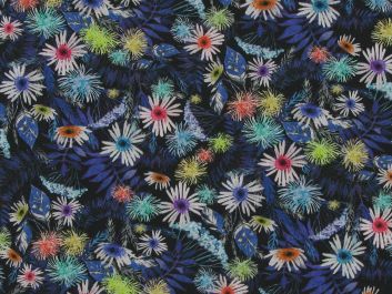 Colour Spot Daisy Soft Cotton Poplin Print