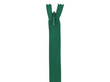 Concealed Invisible Closed End Dress Zip, 22 Inch, Emerald