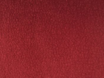 Contracts Range Faux Suede Leather, Ruby