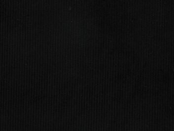 Cotton Corduroy - 8 Wale, Black