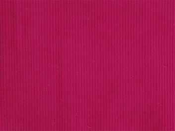 Cotton Corduroy - 8 Wale, Cerise