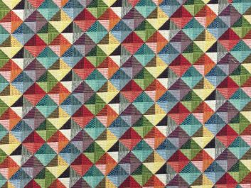 Cotton Rich Woven Tapestry, Little Holland Multicoloured