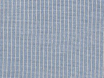 Cotton Shirting, Blue and White Stripe