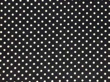 Craft Collection Cotton Print, Small Spot, Navy