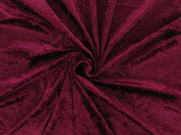 Crushed Velour, Cranberry