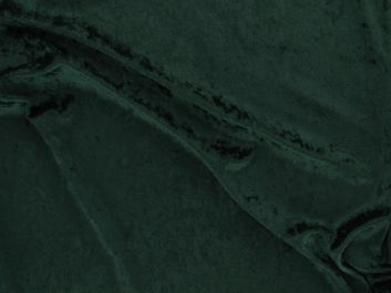 Crushed Velour - Bottle Green