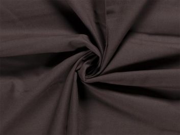 Deadstock Plain Dye Cotton, Chocolate
