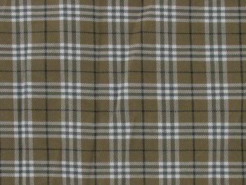 Deadstock Soft Cotton Woven Tartan, Davina