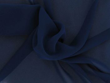 Elisse Luxury Chiffon, Navy