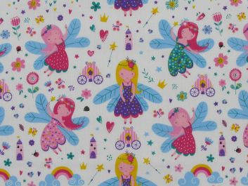 Fairy Princess  Polycotton Print