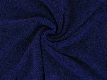 Fancy Firefly Metallic Knit - Royal on Black