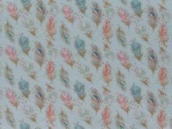 Feather Flutter Cotton Jersey