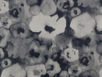 Flora Blur Lightweight Foil Print