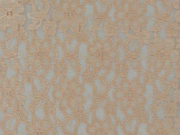 Flower Flutter Corded Lace, Peach