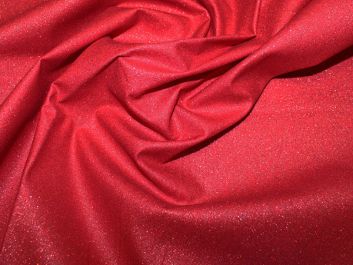 Glitter Cotton, Red