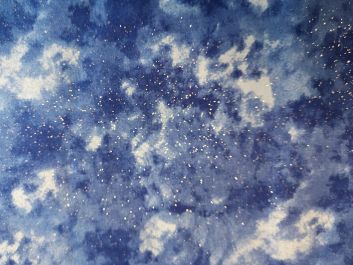 Glitter Sparkle Cotton Blender, Royal