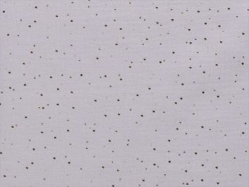 Gold Speck Foiled Double Gauze, Silver