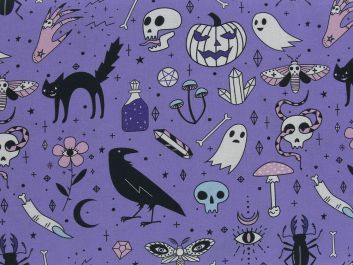 Halloween Potion Cotton Print