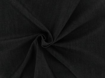 Harbour 9.5oz Brushed Back Stretch Denim, Black