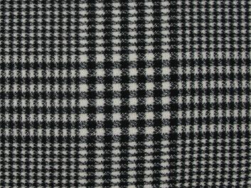 Judo Brushed Check Italian Wool Blend