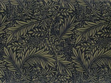 Larkspur Cotton Print, Navy