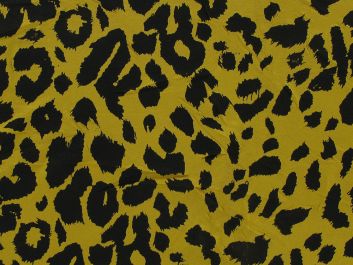 Leopard Pattern Lightweight Cotton Jersey