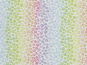 Leopard Rainbow Digital Cotton Print, Pastel