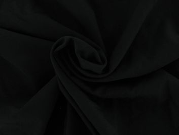 Lightweight Polyester Black Roll End, 9m