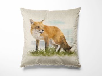  Linen Look Panama Panels, Fox