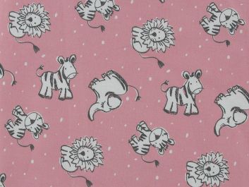 Lion Kingdom Cotton Print