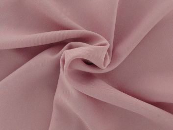Lorelle Polyester Twill Gaberdine, Dusky Pink