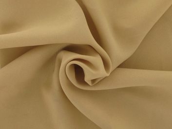 Lorelle Polyester Twill Gaberdine, Toffee