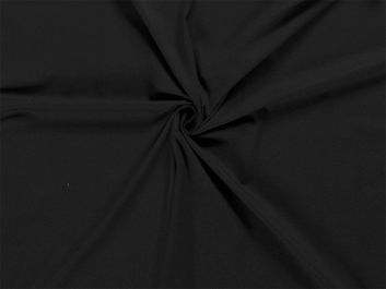 Lux Stretch Cotton Jersey, Black