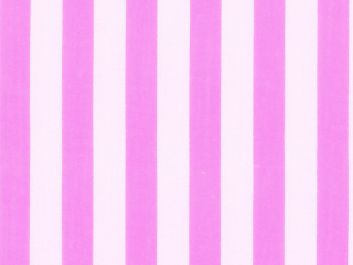 Medium 1cm Stripe Polycotton Print, Pink