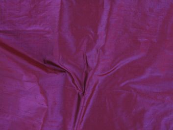 Metallic Silk Dupion - Deep Purple