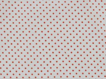Mini Dots Cotton Print, Orange